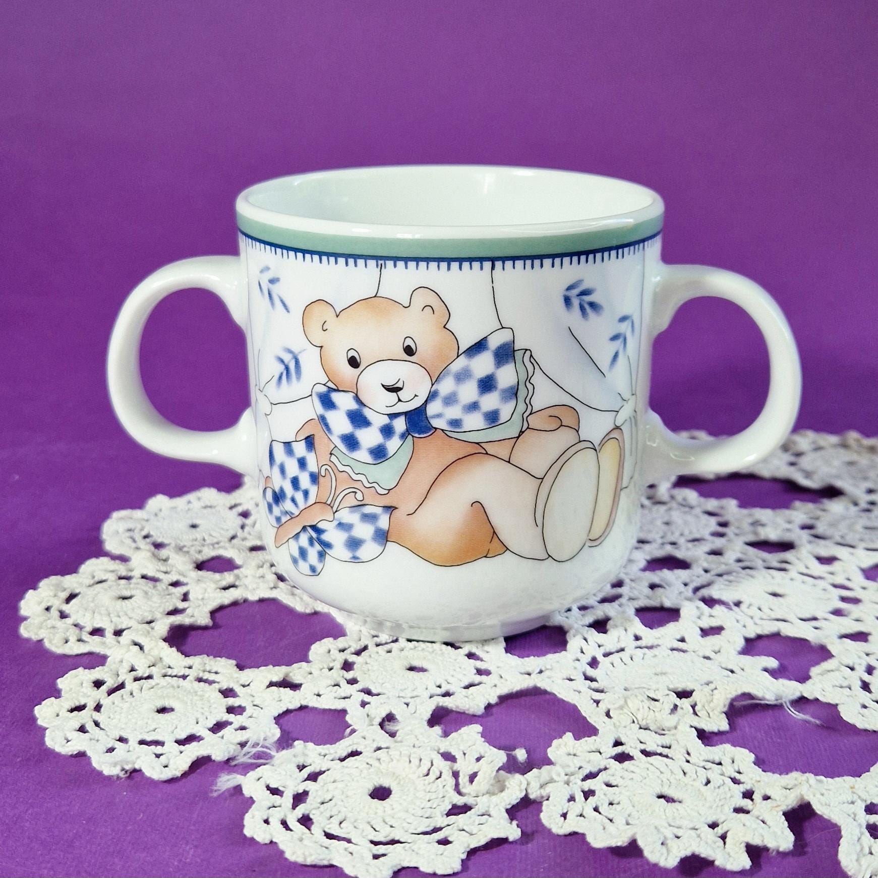 Villeroy&boch ビレロイ&ボッホ 猫 オブジェ レトロ 猫雑貨 ヴィンテージ、ビレロイ＆ボッホ「リトルキャット」 蓋付き丸型