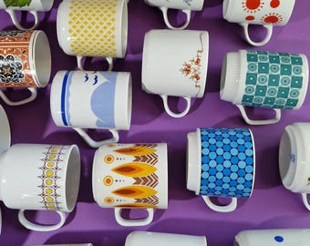 MYSTERY BOX Retromokken Niet-overeenkomende vintage koffiemokken voor kleine bestellingen Vintage Niet-overeenkomende Whimsy Rosy-mokken Vintage MCM-cappuccinomokken
