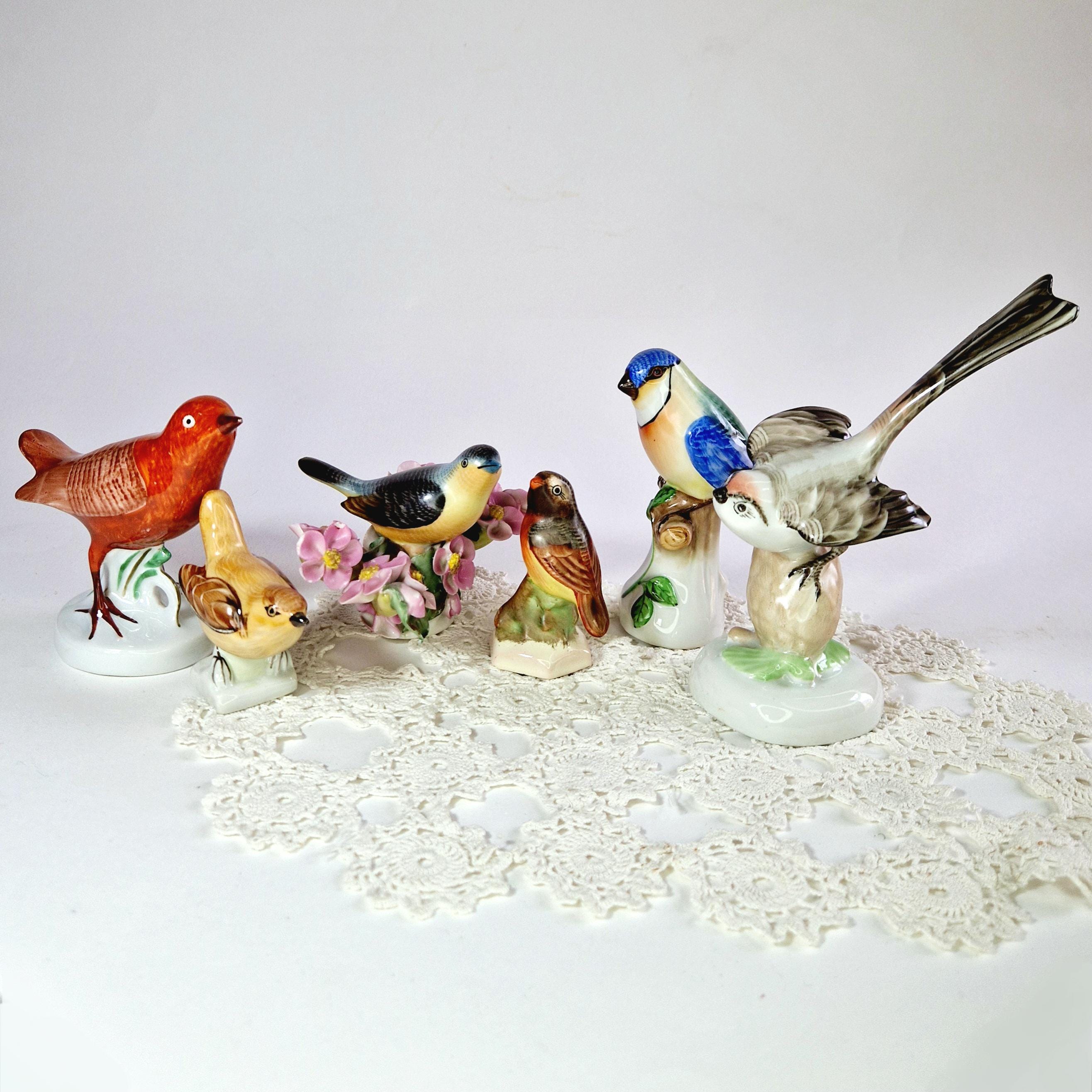 Herend Bird Figurines Blue - Etsy