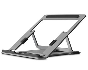 Foldable Laptop Tablet Riser Stand Anthracite for Office Desk