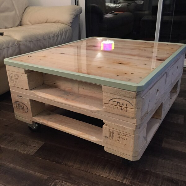 Pallet Coffee Table Etsy