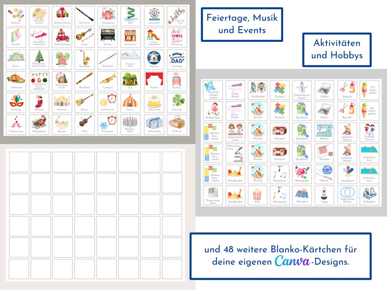 Personalized weekly plan Rainbow for children and teenagers, 288 routine cards, PDF instant download, routine plan according to Montessori image 7