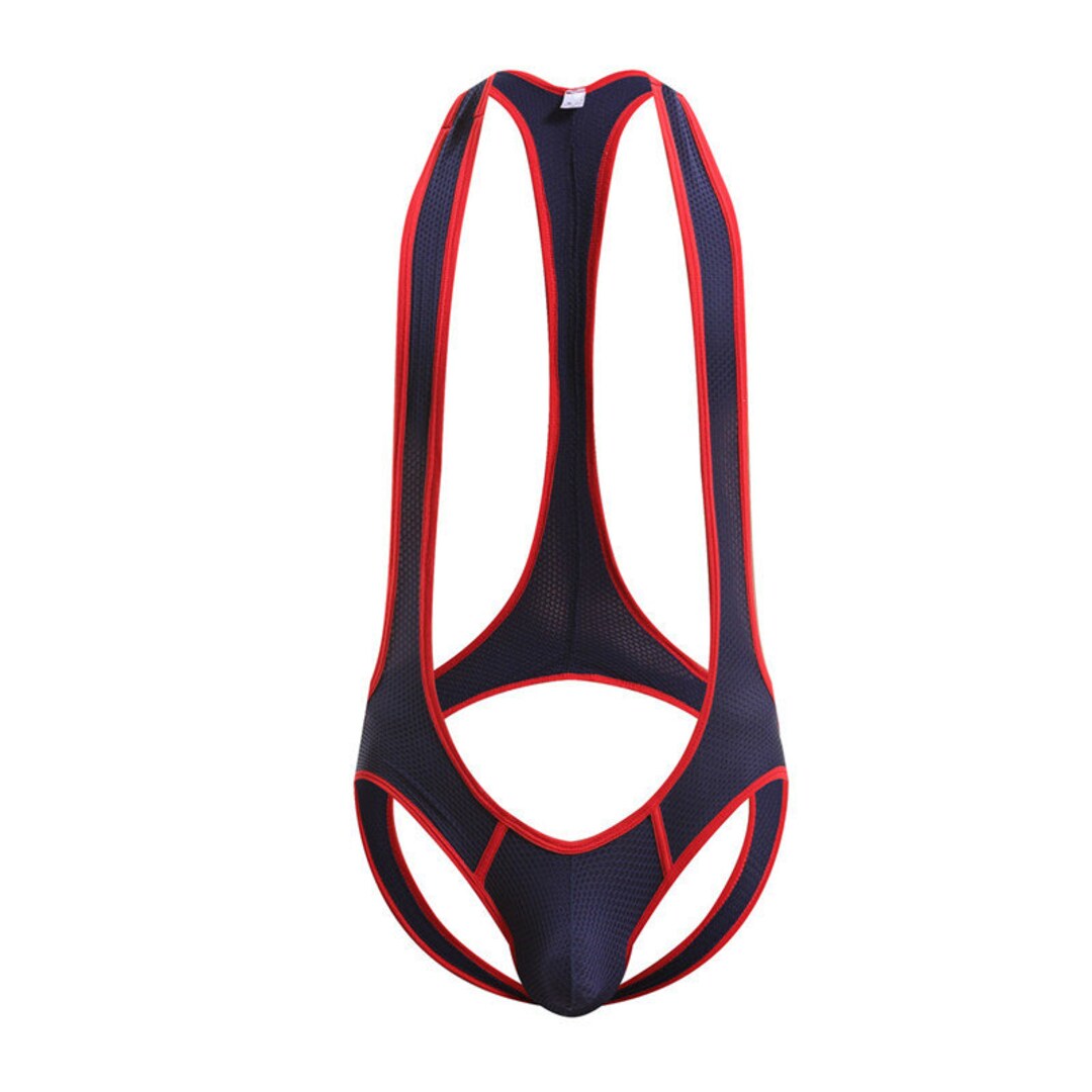 Open Back Men's Underwear, Men's Sports Underwear, Men Undershirts Open