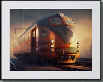 Train Clipart, Clipart Digital, Download train lover art, Wall Decor, Instant Digital Download, Printable Wall Art, Home Décor.