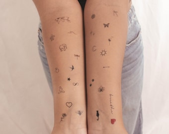 Best Seller Temporary Tattoo Pack (Set of 2)