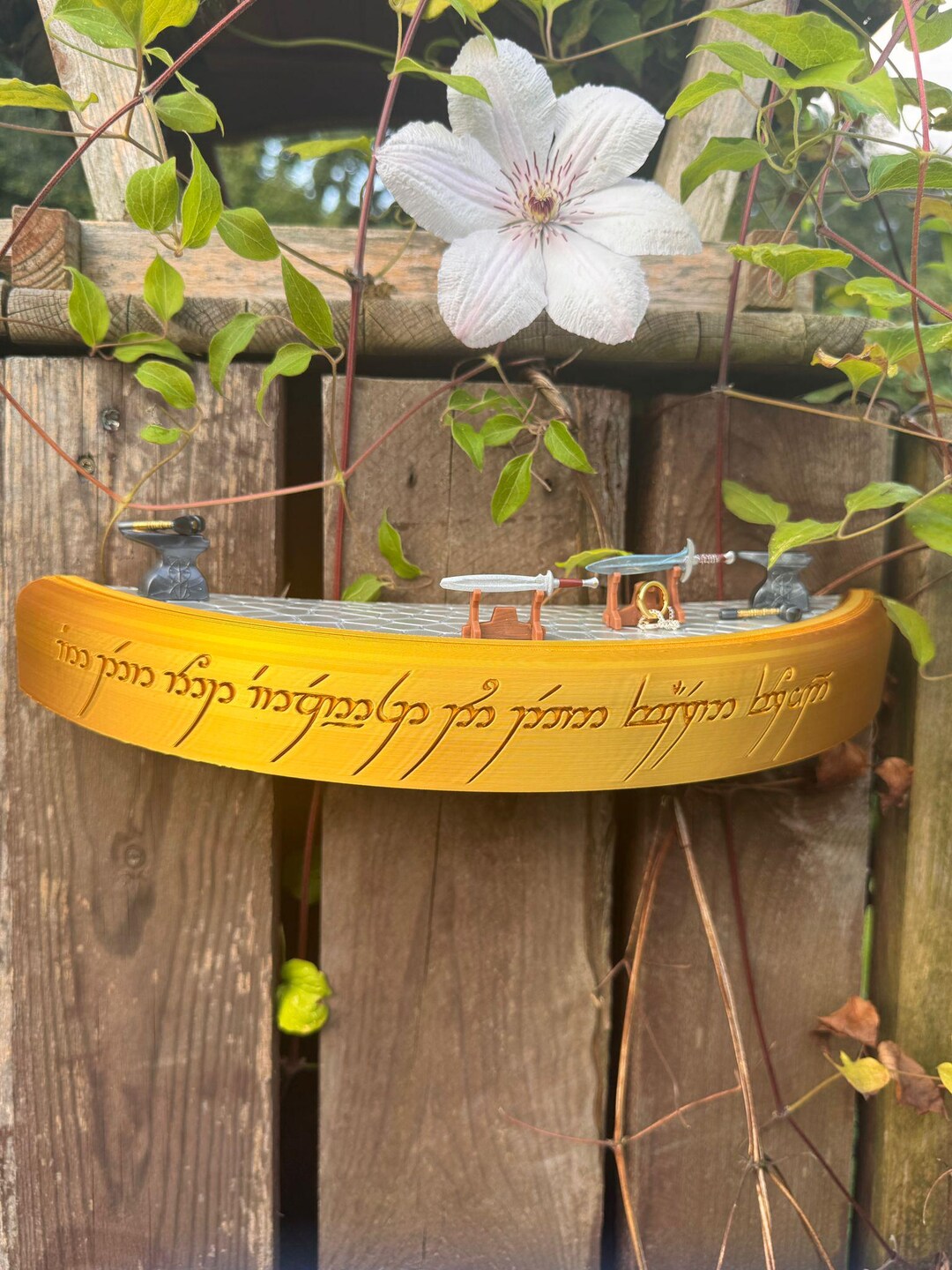 Lord of the Rings Wall Shelf for Miniverse or Similar Etsy Australia