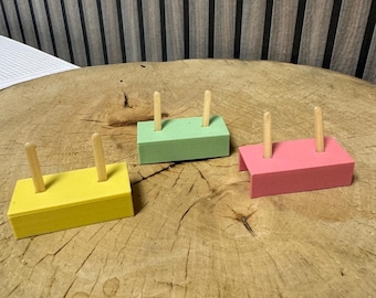 Popsicle sticks with or without stands for Miniverse etc.