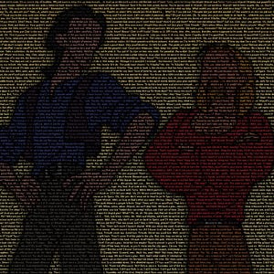 Póster de guion cinematográfico manuscrito de El camino a El Dorado (2000)