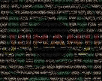 Jumanji (1995) Handwritten Movie Script poster