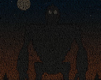 The Iron Giant (1999) Handwritten Movie Script Poster