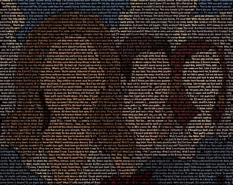 Buffy the Vampire Slayer: Once More With Feeling (2001) Handwritten Script Poster