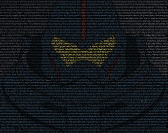 Pacific Rim (2013) Handwritten Movie Script Poster
