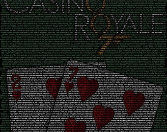 James Bond: Casino Royale (2006) Handwritten Movie Script poster