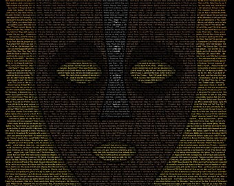 The Mask (1994) Handwritten Movie Script poster