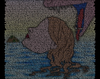 Paris Paloma: Cacophony (2024) Handwritten Album Lyrics Poster