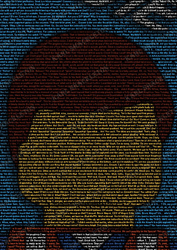 Lego Movie Script Pdf Lego Movie Script 60 Photos - Moonagedaydream.film