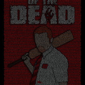 Shaun of the Dead (2004) Handwritten Movie Script poster