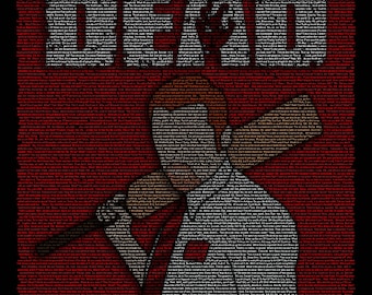 Shaun of the Dead (2004) Handwritten Movie Script poster