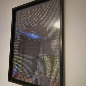 Bluey, the Sign (2024) Handwritten Movie Script Poster - Etsy UK