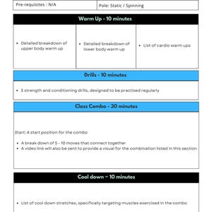 Beginner Pole Dance Routine: Complete Class Plan 002