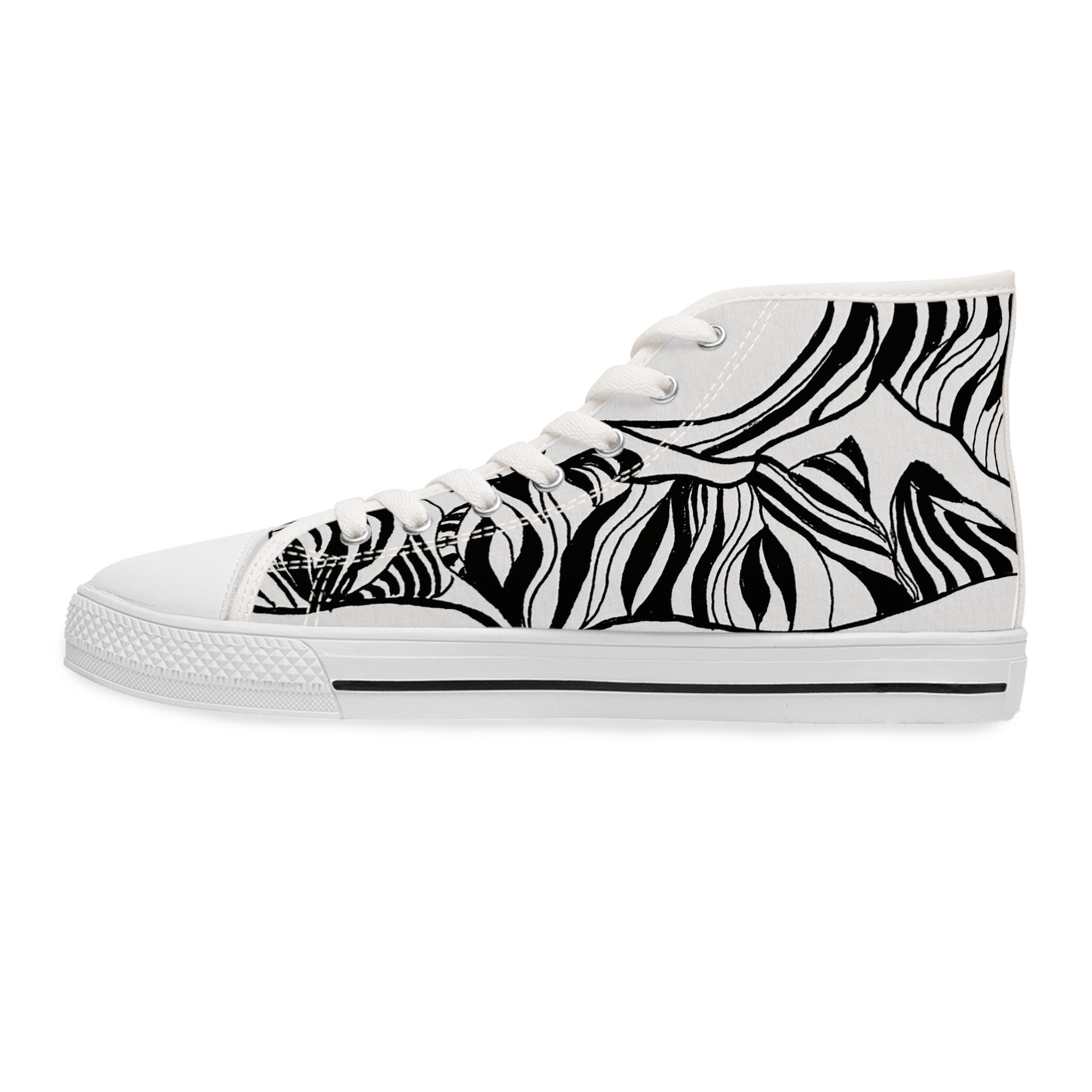 Black and white high tops womens online