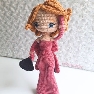 Marilyn Monroe, Amigurumi Doll Pattern, Amigurumi PDF Pattern, Crochet Tutorial, Amigurumi Toys, Handmade Toys, DIY Crafts, Iconic Figure zdjęcie 5