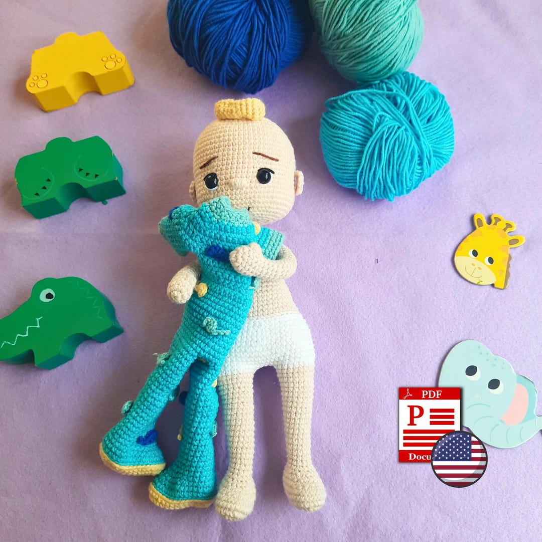 Amigurumi Crochet Doll Pattern, Removable Clothes, Role Play Toys (PDF ...