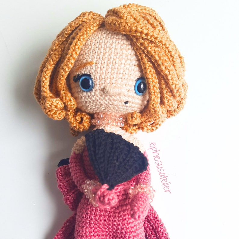 Marilyn Monroe, Amigurumi Doll Pattern, Amigurumi PDF Pattern, Crochet Tutorial, Amigurumi Toys, Handmade Toys, DIY Crafts, Iconic Figure zdjęcie 9