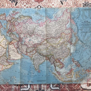 Vintage National Geographic Maps
