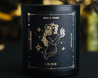 Aries Luxury Scented Zodiac Candle