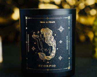 Scorpio Luxury Scented Zodiac Candle