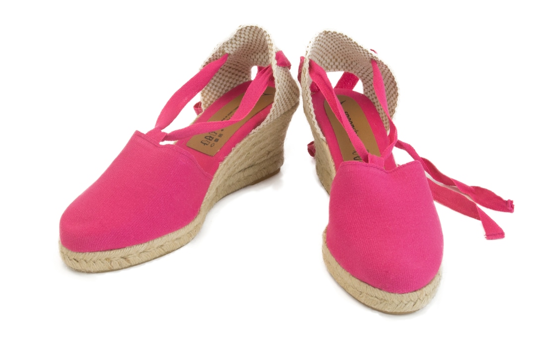 Handmade Medium Wedge Spanish Espadrilles From Murcia Etsy