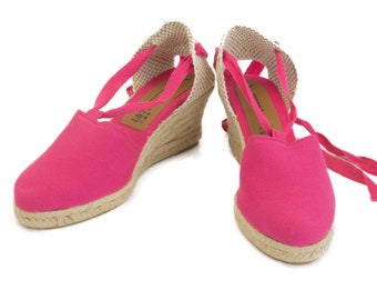 Handmade Medium wedge Spanish espadrilles from Murcia