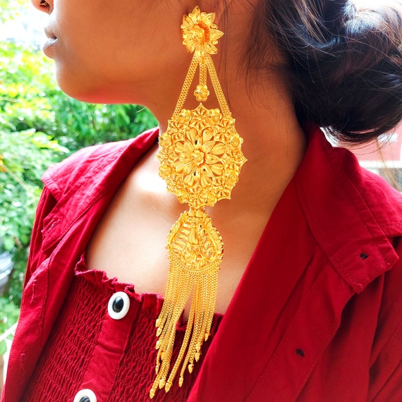 Aggregate more than 228 extra large chandelier earrings