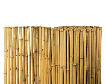 Natural bamboo fence 1 m x 3 m fence fencing