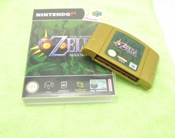 Legend of Zelda Majora's Mask para Nintendo 64 PAL 2000 VGC en Caja
