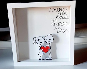 3D lovers frame