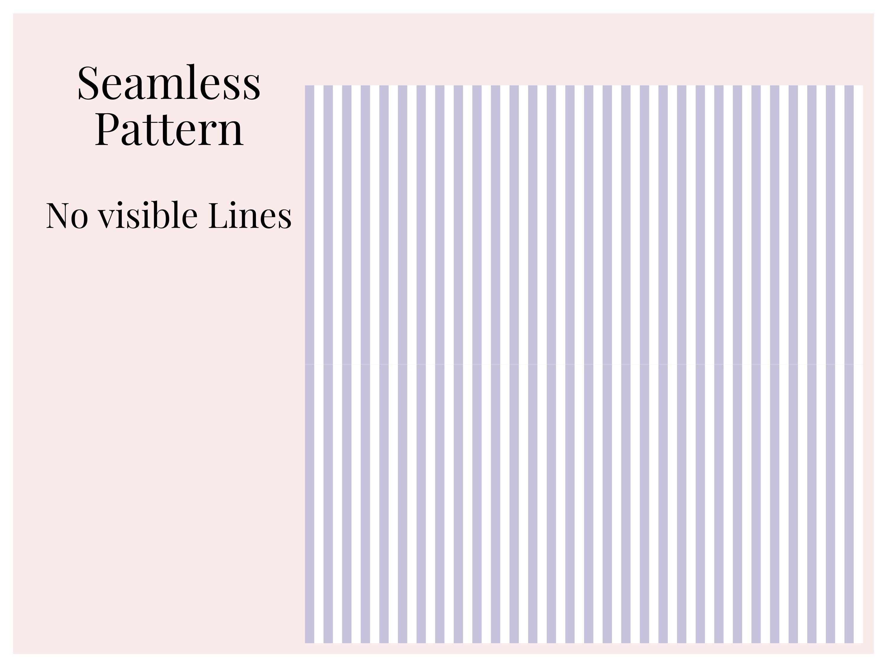 Seamless Stripe Digital Paper Bundle, Pastel Striped Backgrounds, 12x12 ...