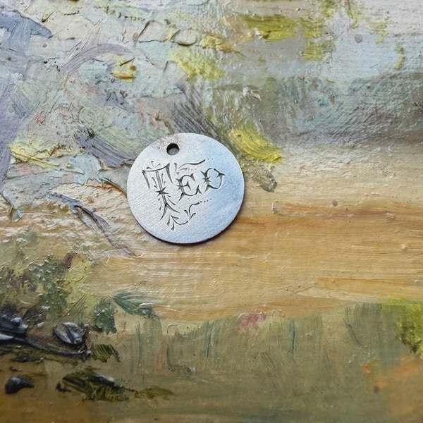 Victorian Ted Love Token Charm