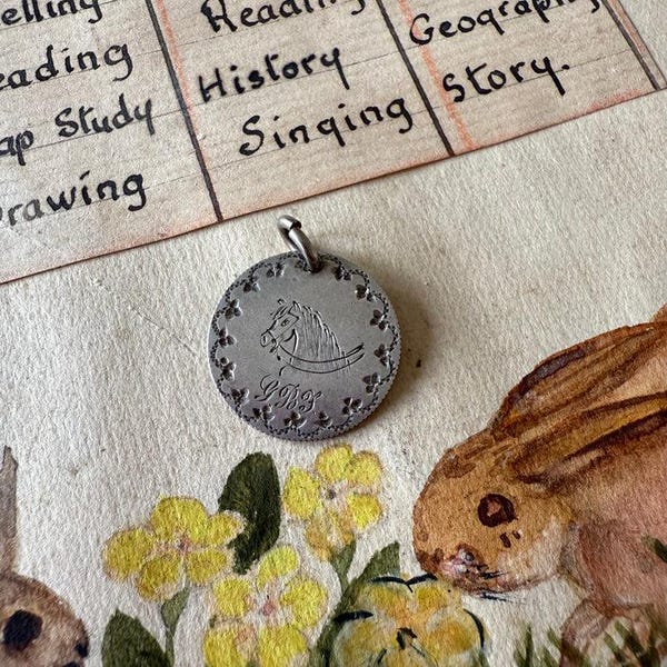 Victorian Horse GBF Love Token Charm