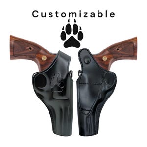 Charles Daly Revolver Model 1873 Holster | Genuine Leather Handmade | Thumb Snap | Customizable | Two Position | Cross Draw