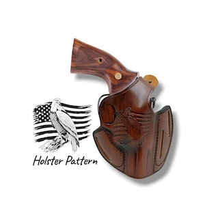 Skórzana kabura dwupozycyjna: Colt Python, King Cobra, Viper, Kodiak – możliwość personalizacji