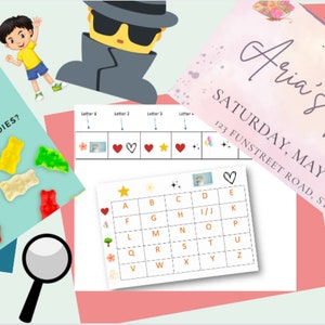 May include: A colorful invitation for a birthday party with the text "Join us to celebrate Aria's Birthday" and details about the date, time, and location. The invitation features a pink and white watercolor background with a floral design.
