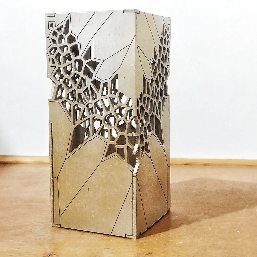 Intricate Lasercut Light Box DXF File Stunning DIY Etsy Australia