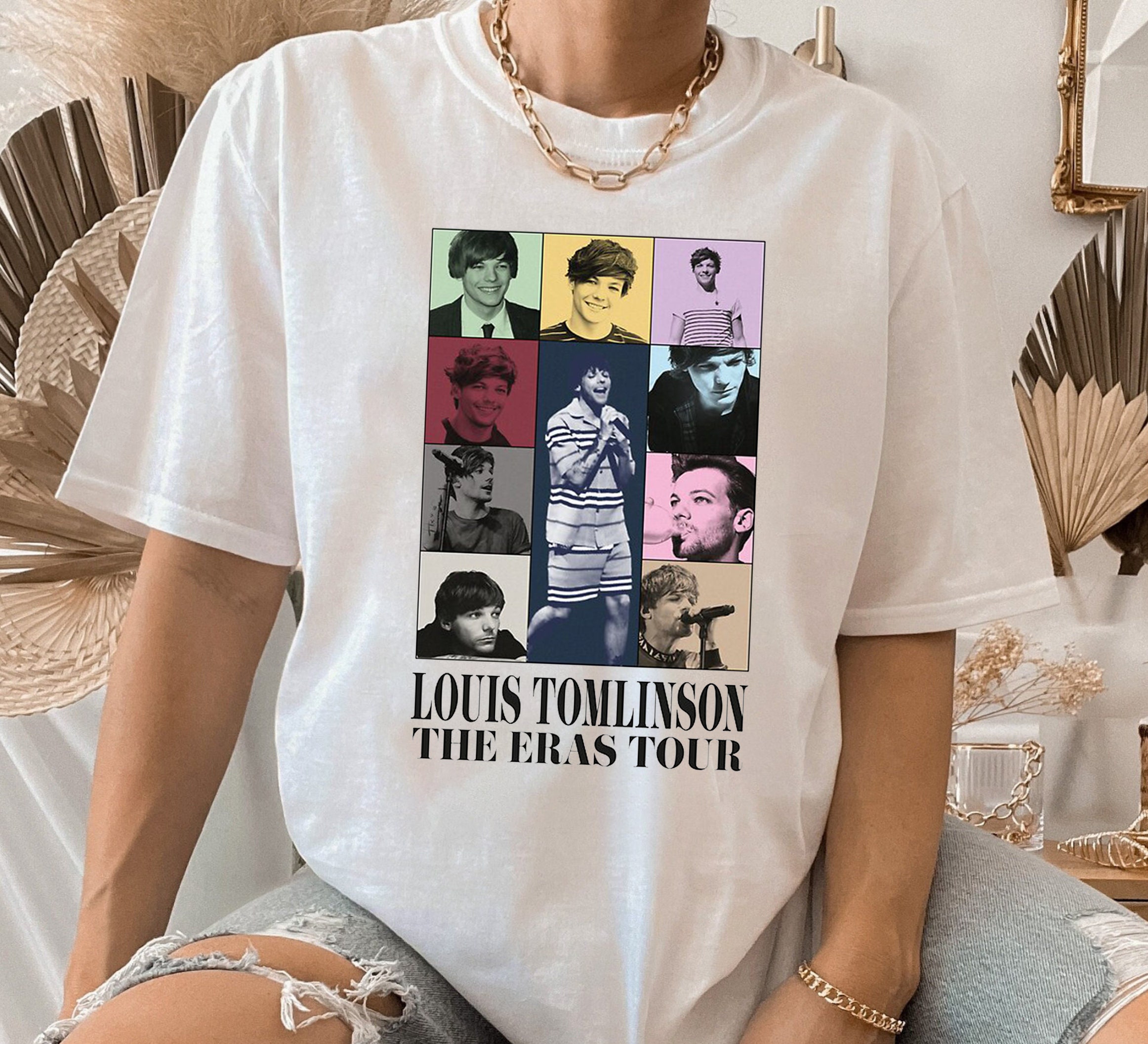 Louis Tomlinson World Tour Swirl Eye 2022 Unisex T-Shirt - Teeruto