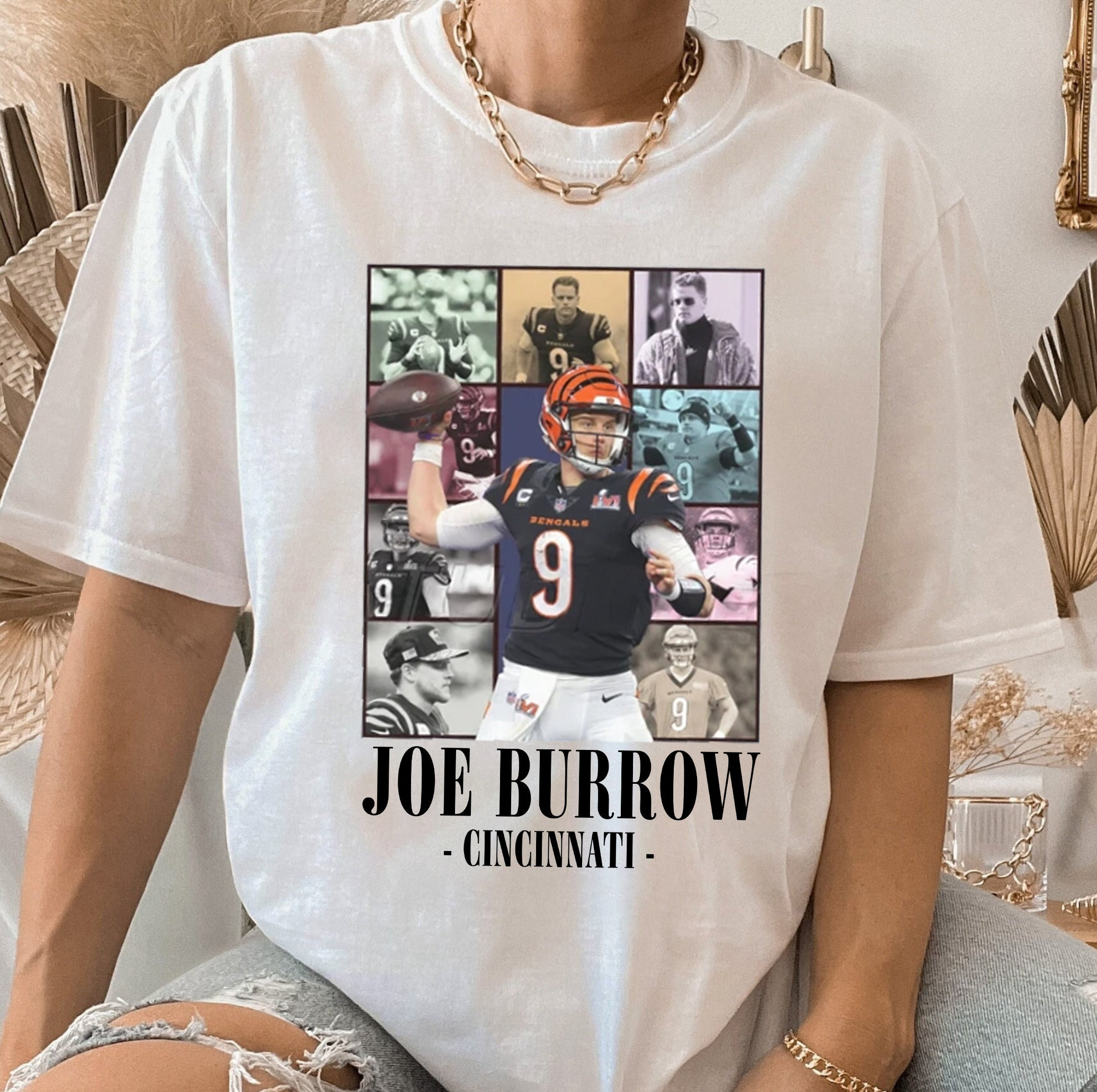 What Pros Wear: Ja'Marr Chase's Dreamathon Joe Burrow T-Shirt