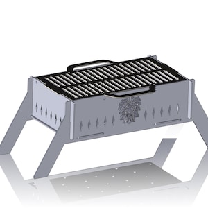 Fire Pit Dxf Files,Fire Pit Portable,Diy Fire Pit, BBQ Dxf files for plasma, Grill Fire Pit, Dxf For Cnc ,Foldable Fire Pit, Laser Cut File