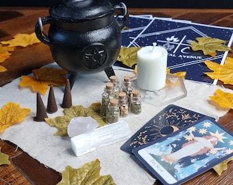 Witch Starter Kit - Basic pack of spell casting supplies. Everything you need to cast your first spells!