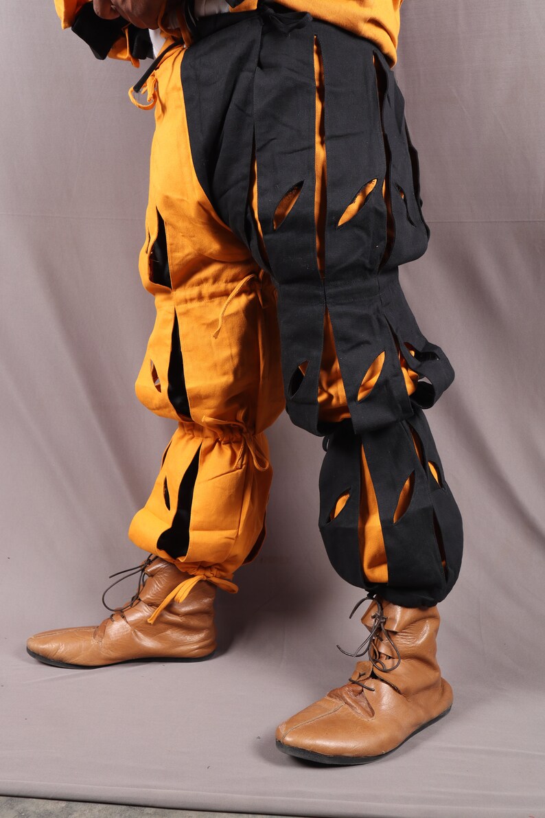 Landsknecht Handmade Leggings or Trousers for Men's of 16th Century