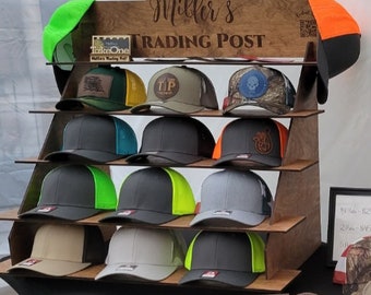 Collapsible Hat Display - 1/4" / 6mm Cut File